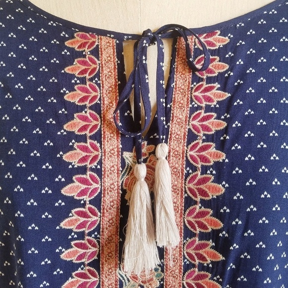 NEW THML|Tunic Dress +‎ Embroidery S - Picture 8 of 9